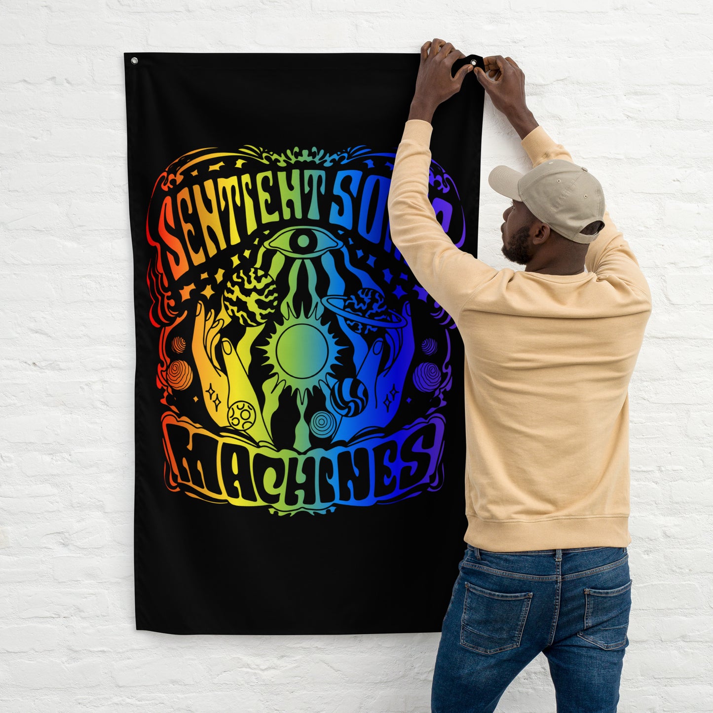 Super Space Mystic Spectrum Flag